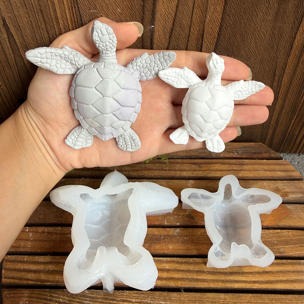 Marine Aquarium Epoxy - 2Pcs Sea Turtle Silicone Molds, DIY