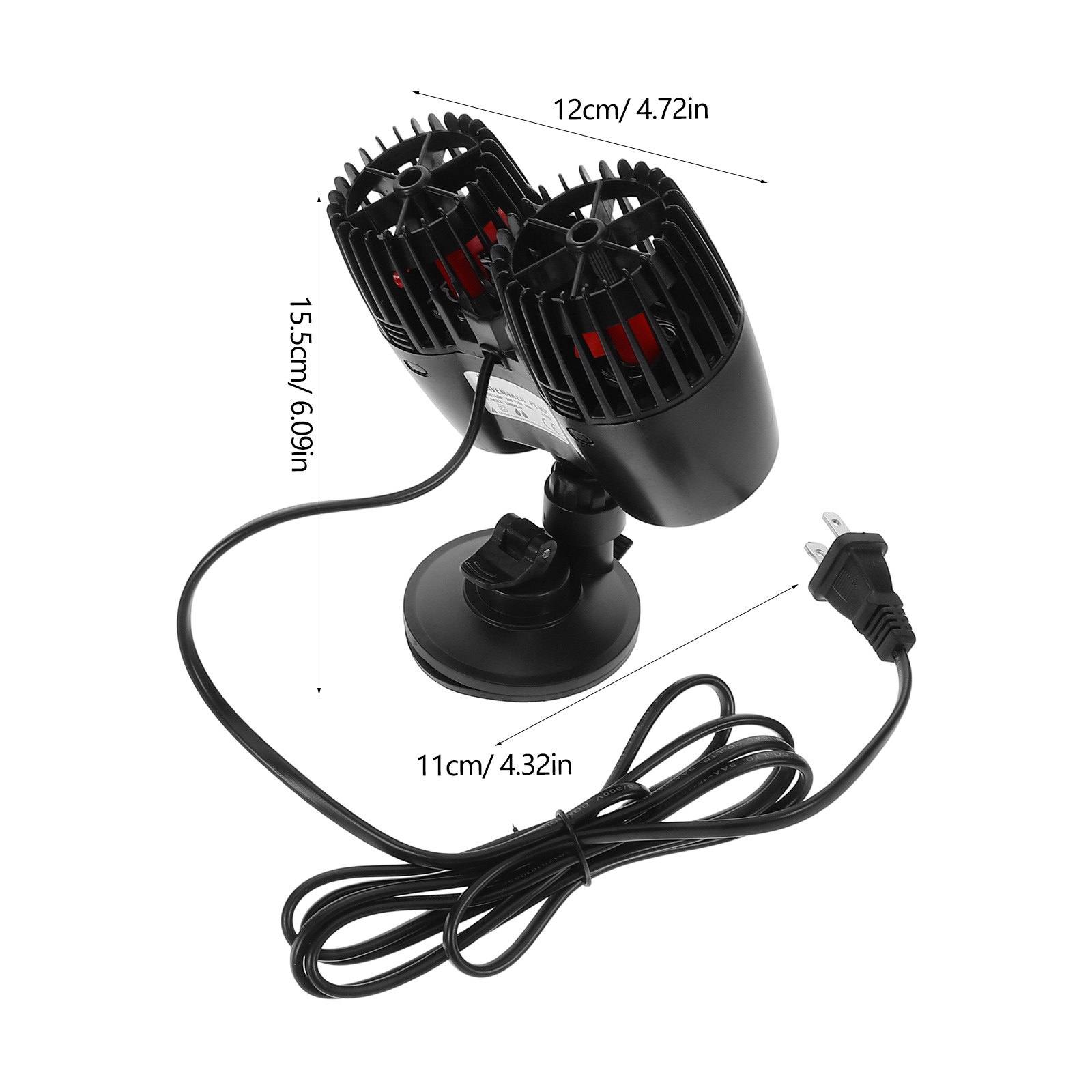 Double Head Aquarium Water Pum - Powerhead Wave Maker ulasan dan harga