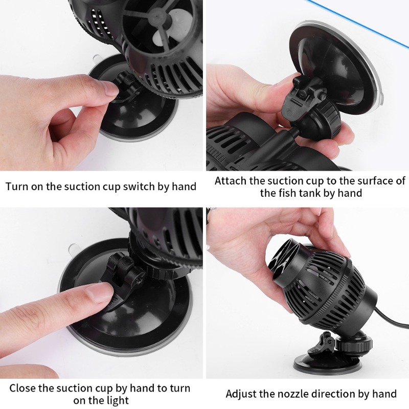Ultra Quiet Aquarium Wave Make - Powerhead Wave Maker ulasan dan harga