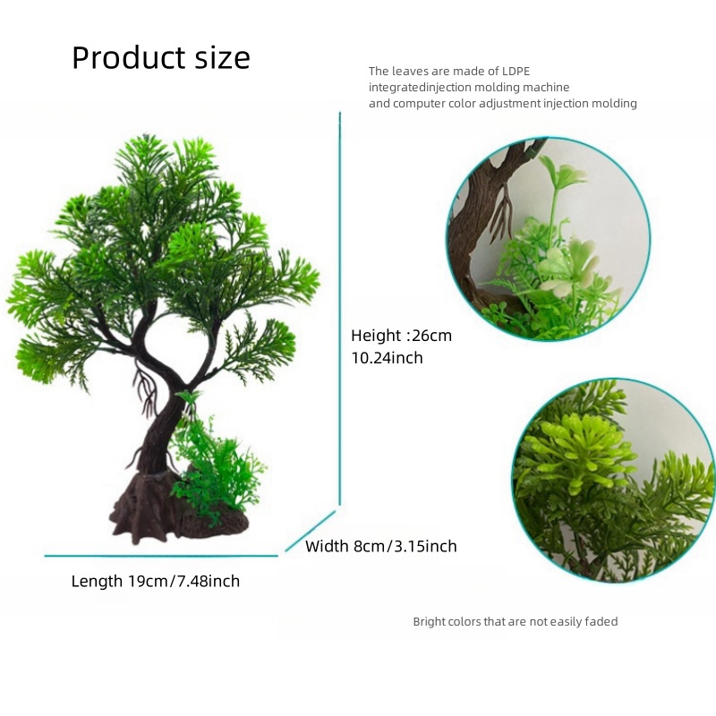 Fish Tank DIY  Artificial Aqua - Marine Aquarium For Sale ulasan dan harga