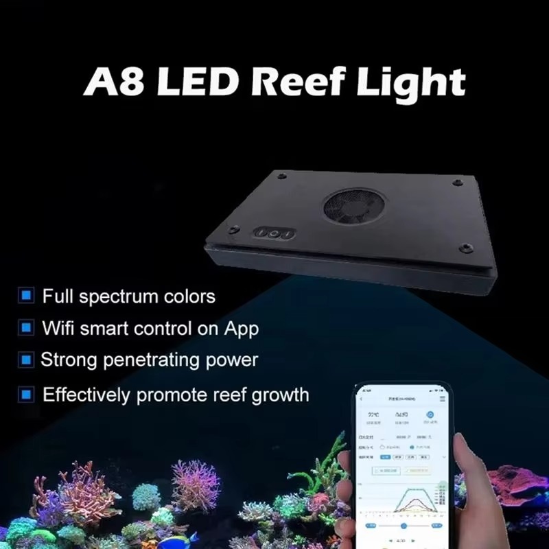 A8Pro II Max/Blue 215W Full Sp - Aquarium Blue Marine Reef ulasan dan harga