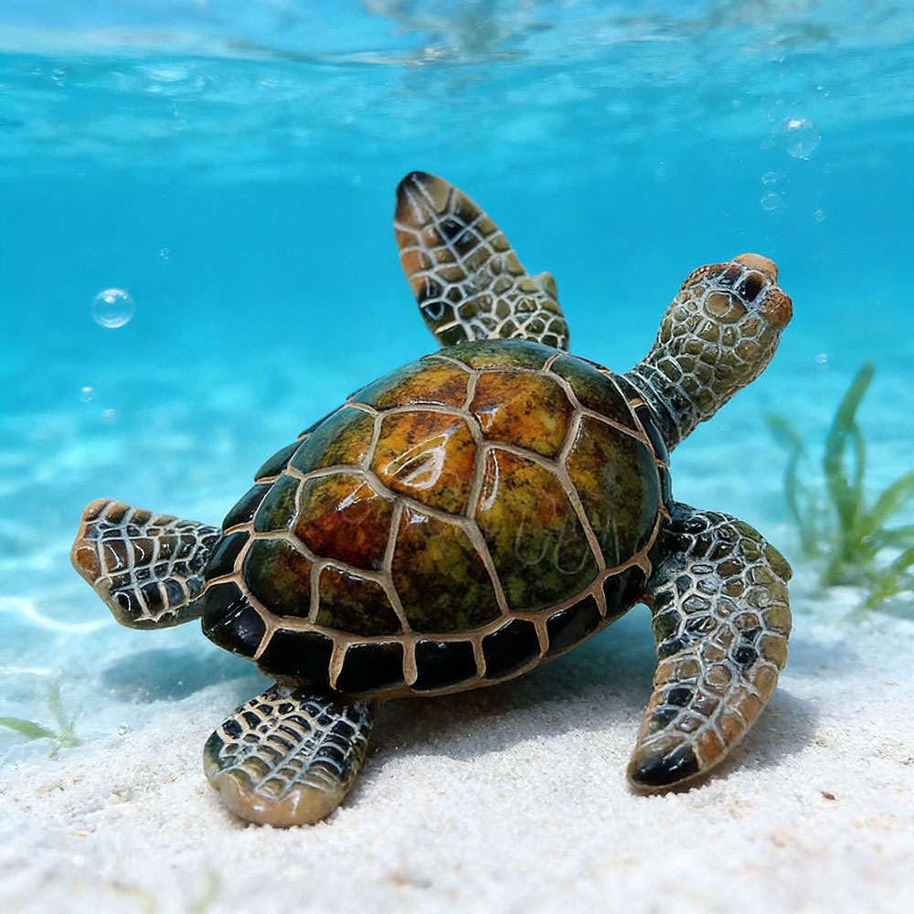 Ocean Sea Turtle Silicone Mold - Marine Aquarium Epoxy ulasan dan harga