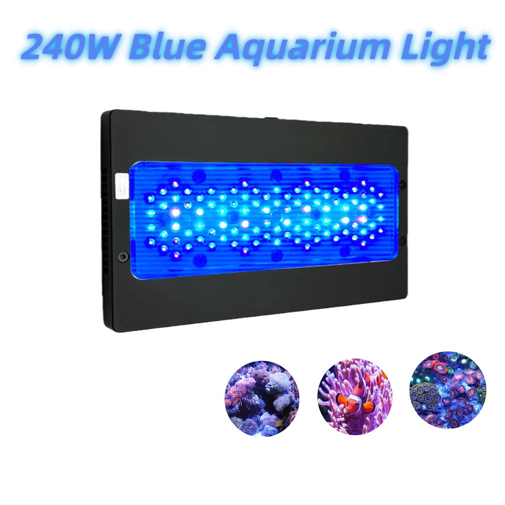 240W Full Spectrum Programmabl - Aquarium Blue Marine Reef ulasan dan harga