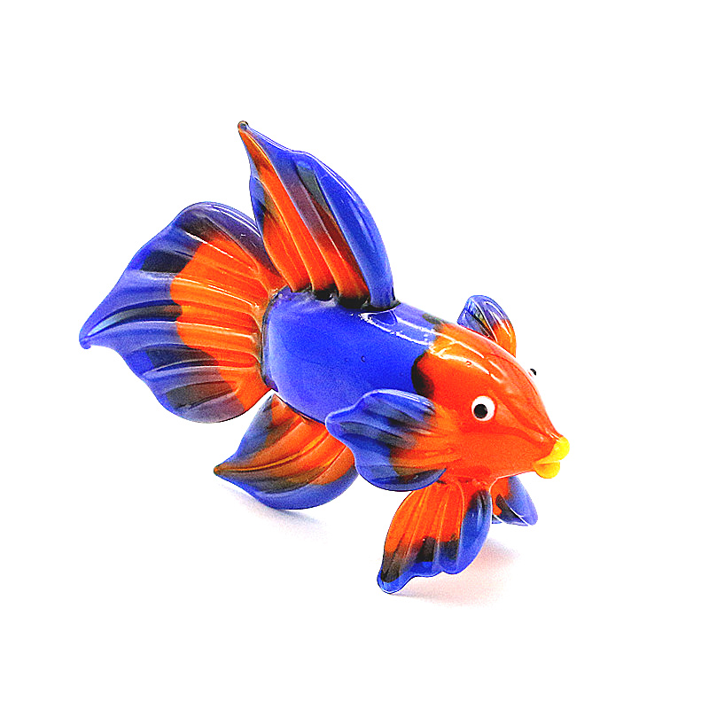 Orange Murano Glass Tropical F - Marine Aquarium Live ulasan dan harga