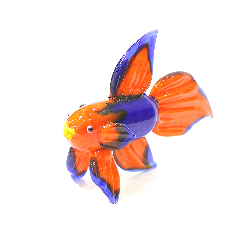 Orange Murano Glass Tropical F - Marine Aquarium Live ulasan dan harga