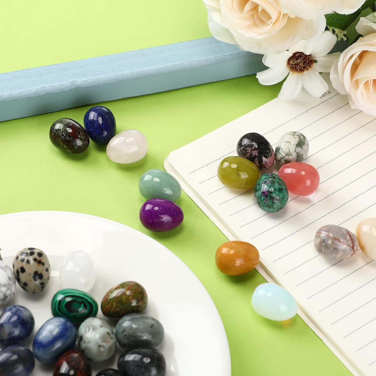8  pcs natural crystal beads,  - Marine Aquarium For Sale ulasan dan harga