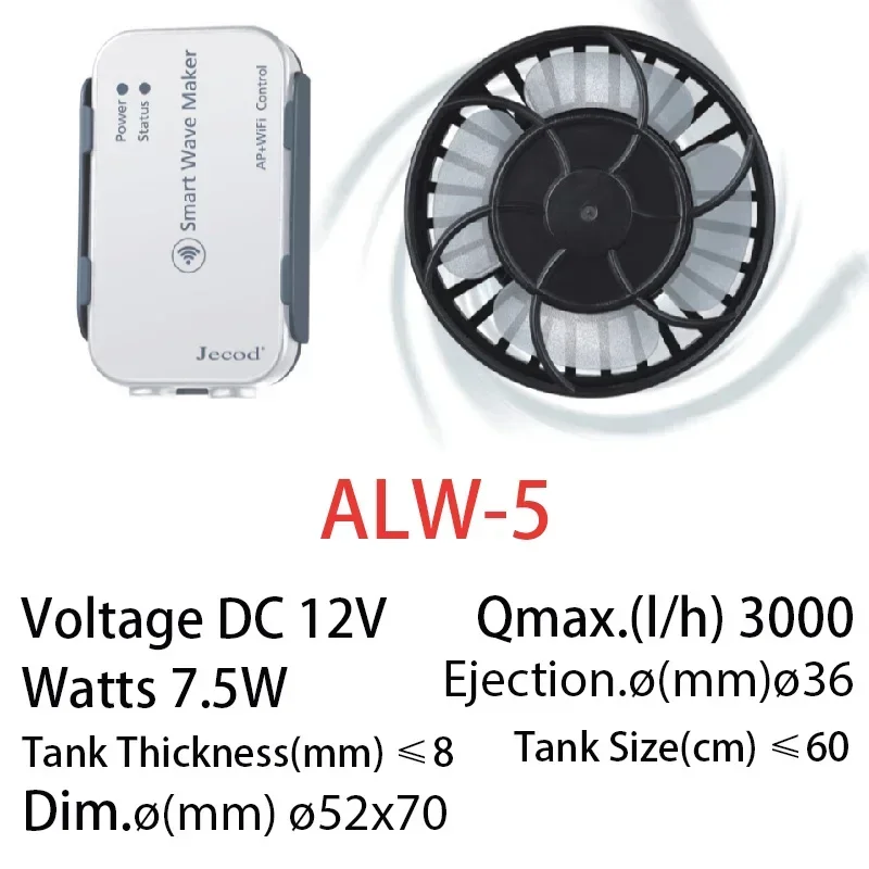 Jebao Jecod New ALW Series WIF - Powerhead Wave Maker ulasan dan harga