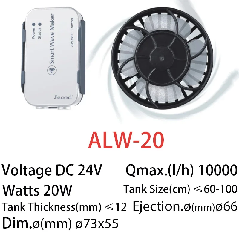 Jebao Jecod New ALW Series WIF - Powerhead Wave Maker ulasan dan harga