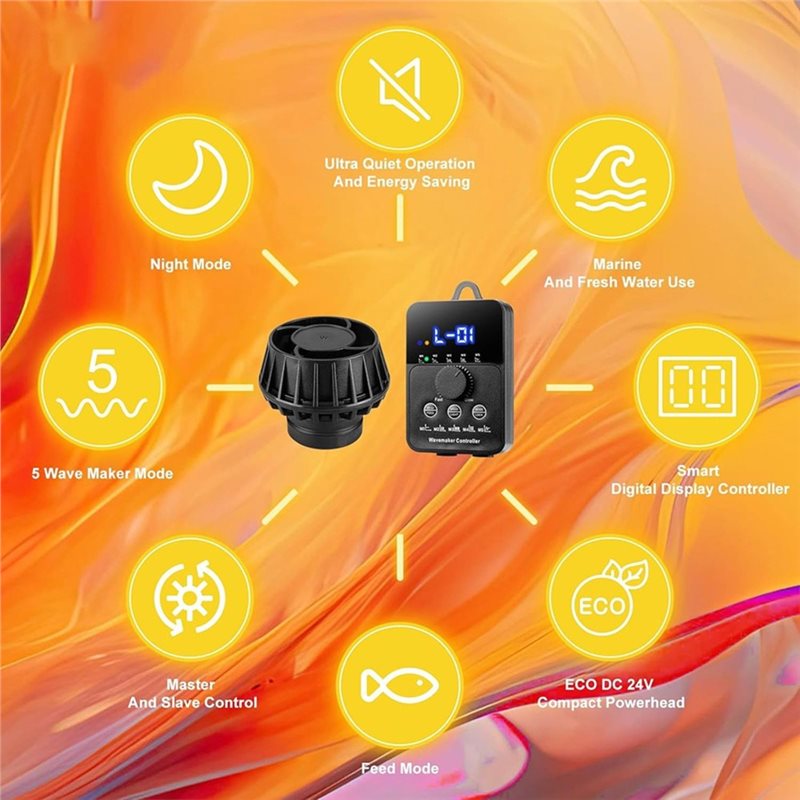 ABMH-Aquarium Wave Maker Mini  - Powerhead Wave Maker ulasan dan harga