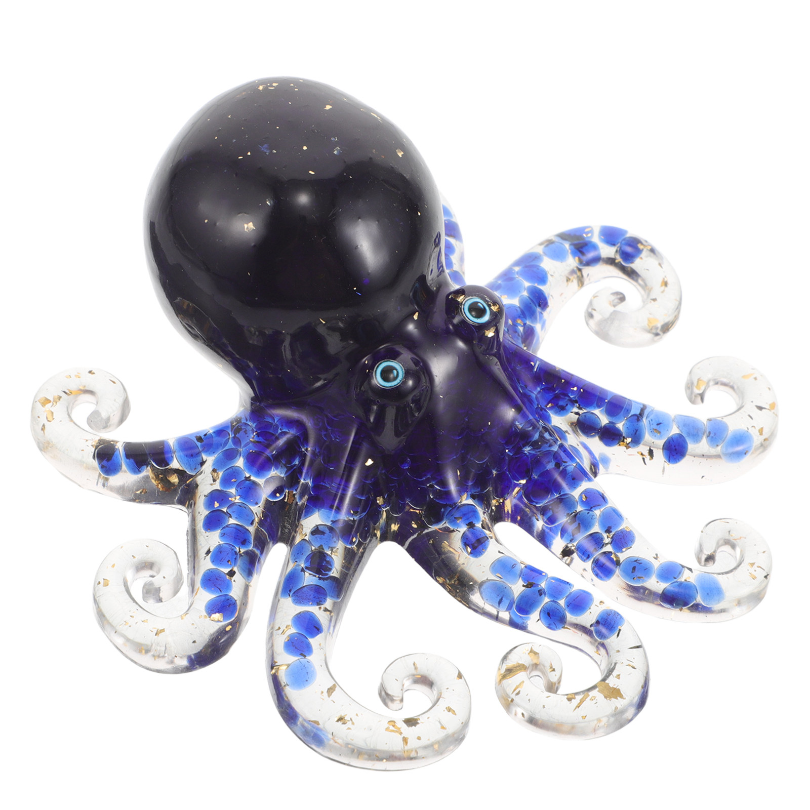 Crystal Octopus Desktop Decor  - Marine Aquarium Epoxy ulasan dan harga