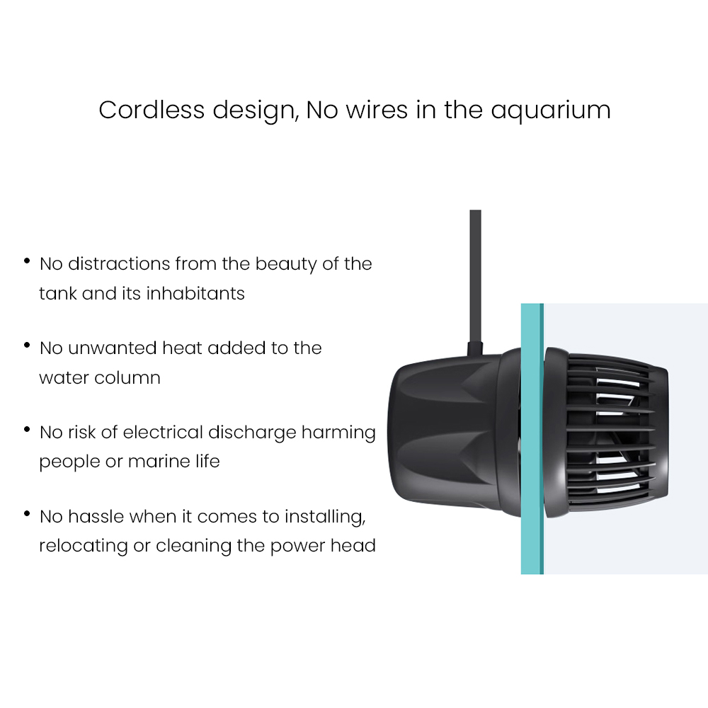 Jecod/Jebao New Cordless DMP-1 - Marine Aquarium Dc Pump ulasan dan harga