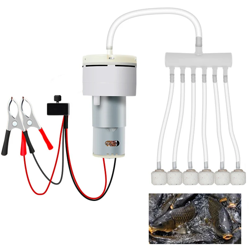 DC 12V Mini Air Pump Aquarium  - Marine Aquarium Dc Pump ulasan dan harga