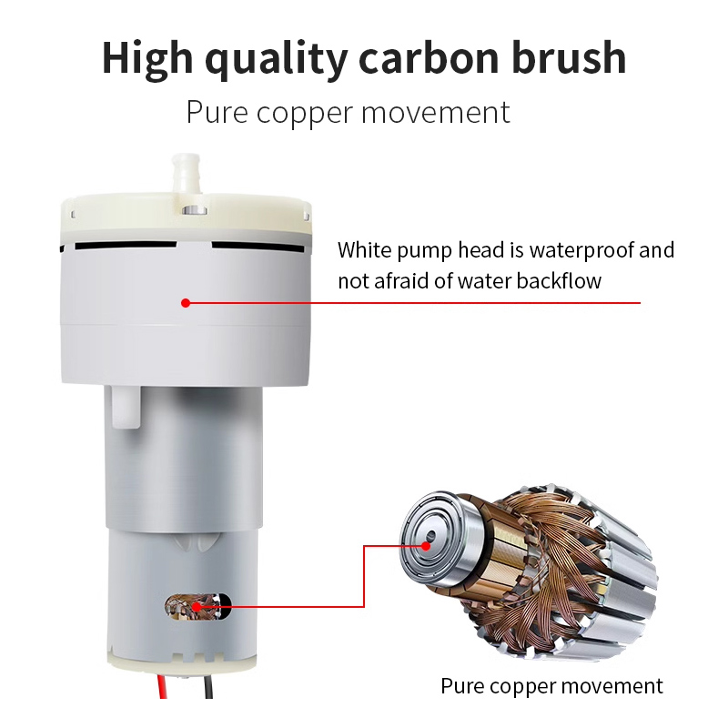 DC 12V Mini Air Pump Aquarium  - Marine Aquarium Dc Pump ulasan dan harga