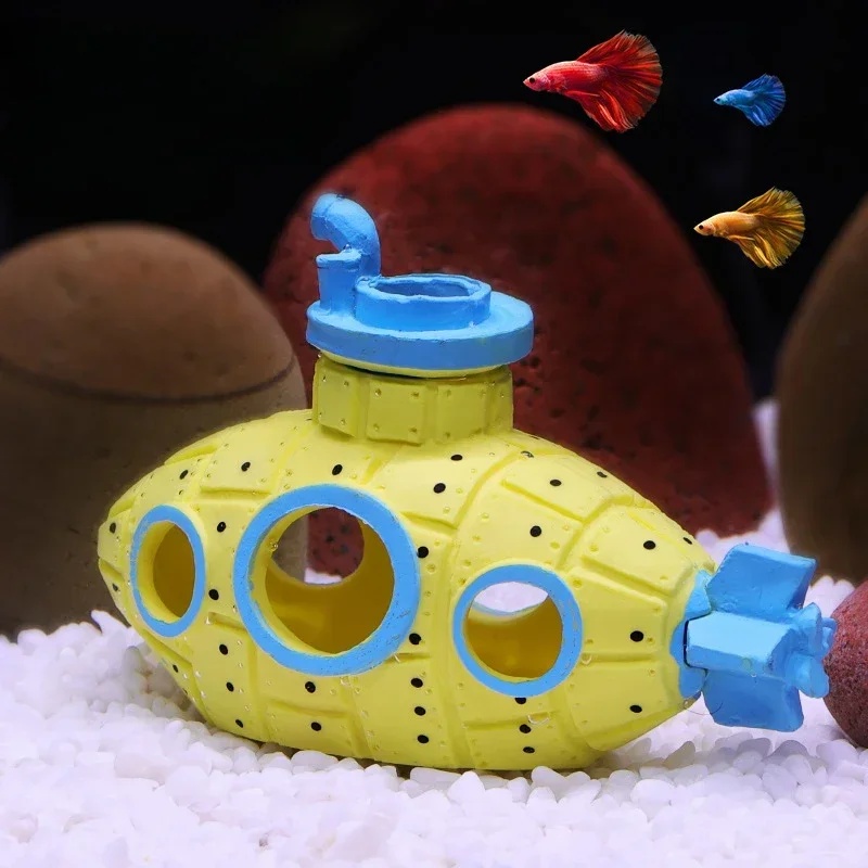 Resin Submarine Ornaments Aqua - Marine Aquarium For Sale ulasan dan harga