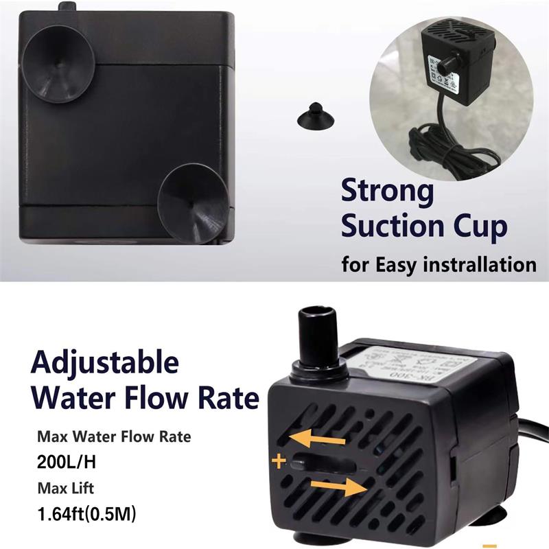 Mini Fish Tank Water Pump Easy - Marine Aquarium Dc Pump ulasan dan harga