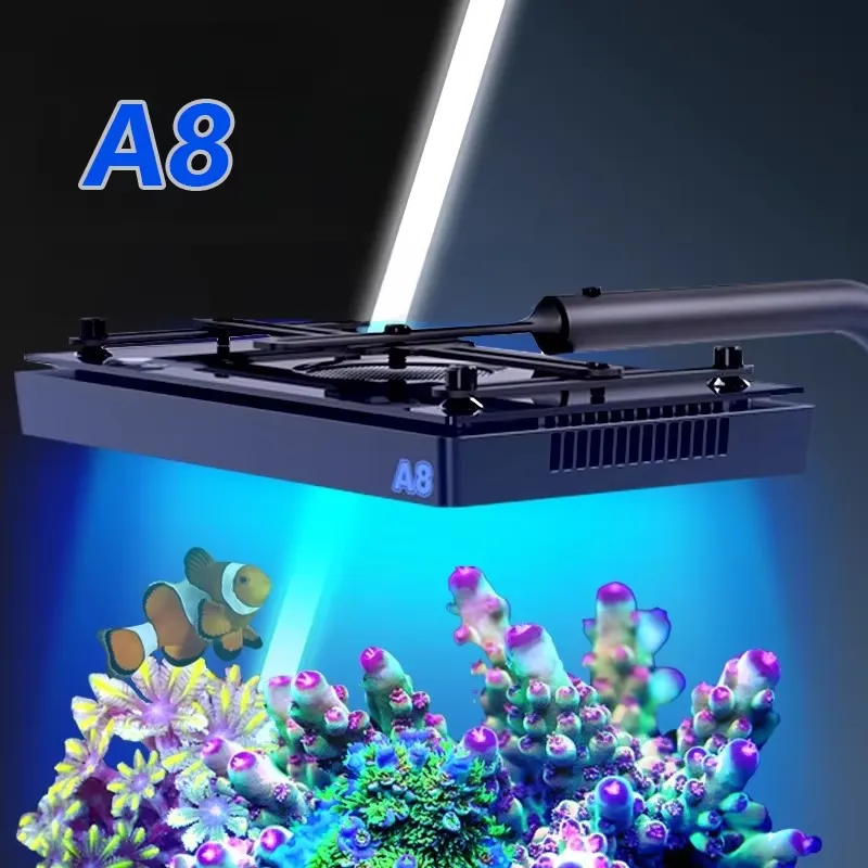 A8SE II Max Blue 240W WiFi App - Aquarium Blue Marine Reef ulasan dan harga