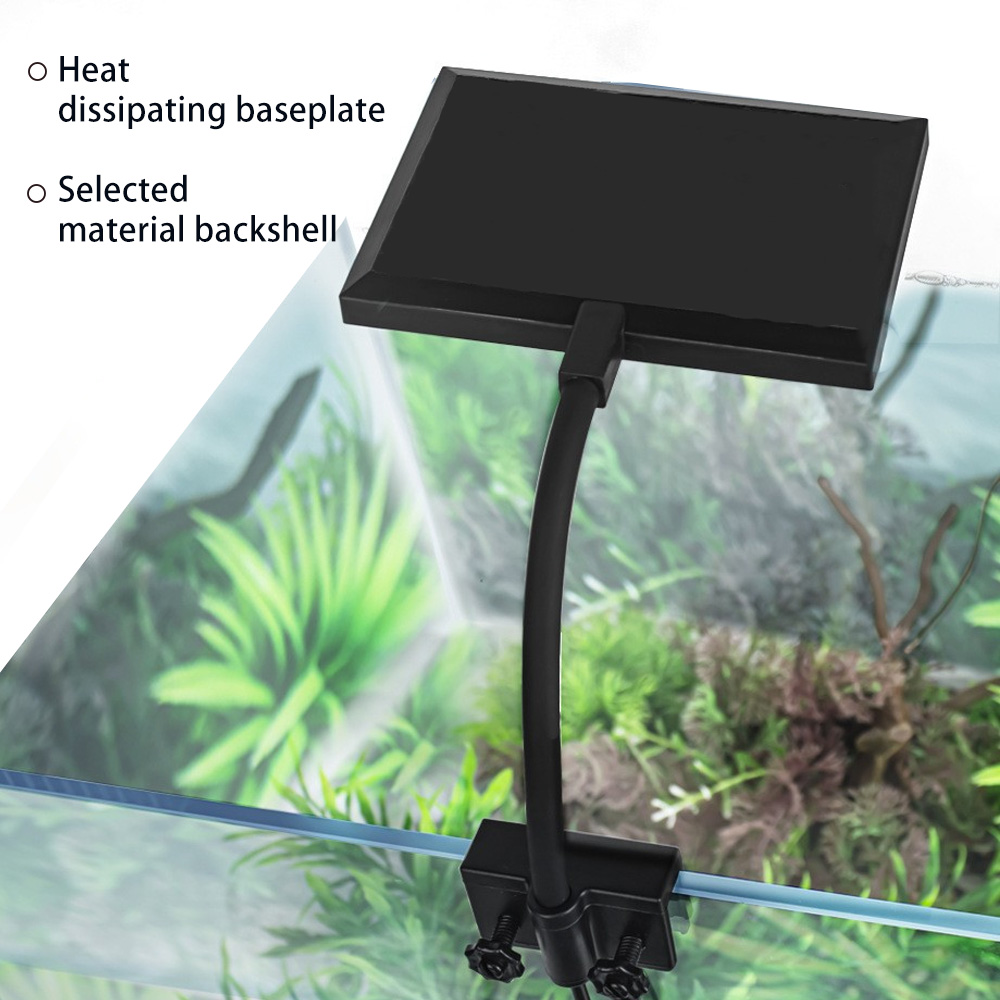ASJD-07 LED Aquarium Clip On L - Aquarium Blue Marine Reef ulasan dan harga