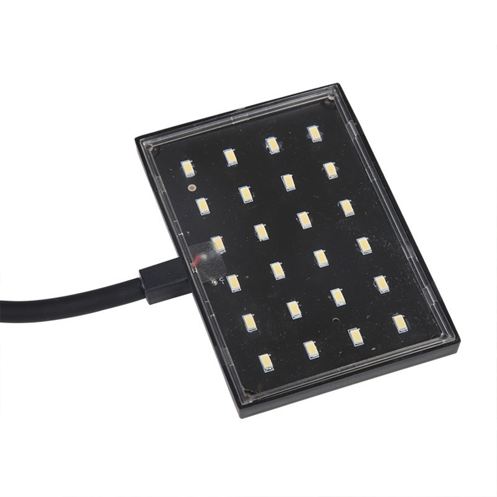ASJD-07 LED Aquarium Clip On L - Aquarium Blue Marine Reef ulasan dan harga